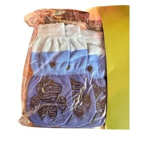 Expawlorer‎ Dog Socks Paw Protectors Anti Slip for Senior Dogs Blue XL 4pk NEW